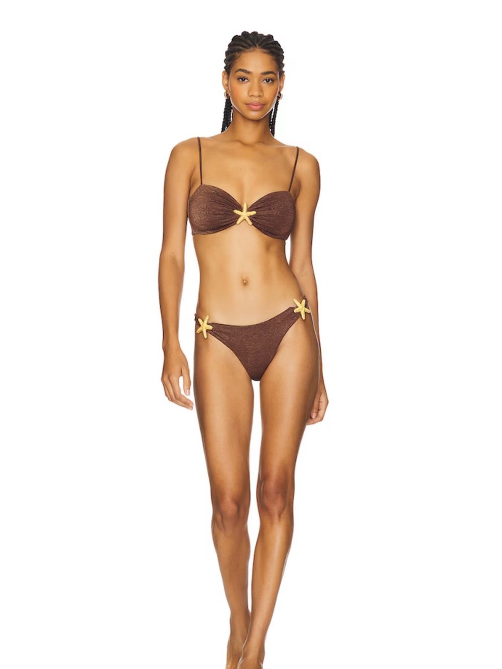 Show me your mumu-Ibiza Top and bottom in Cinnamon Shimmer